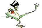 Dancing frog animation