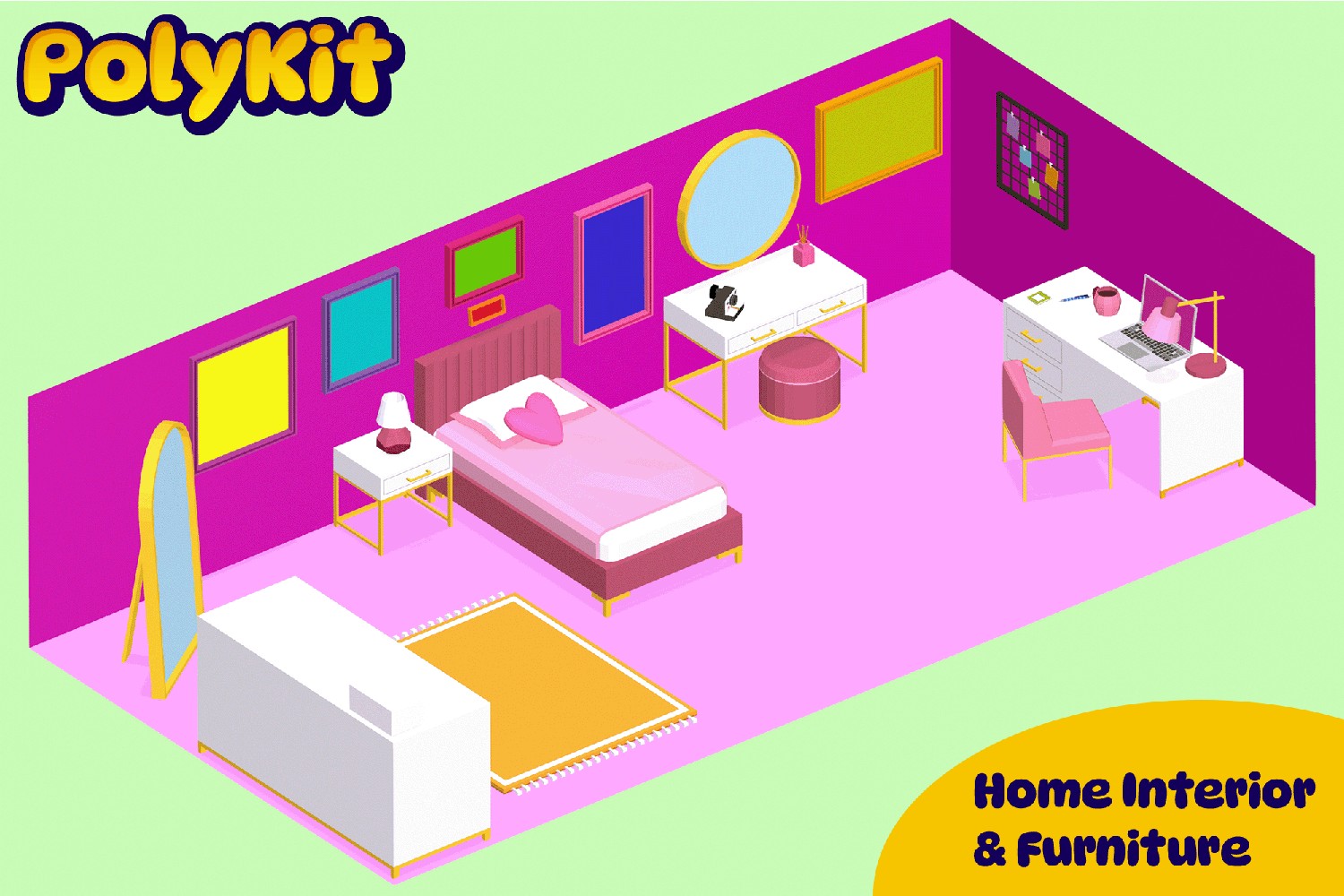 Girl room sample