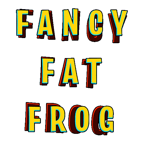 Fancy Fat Frog logo vertical